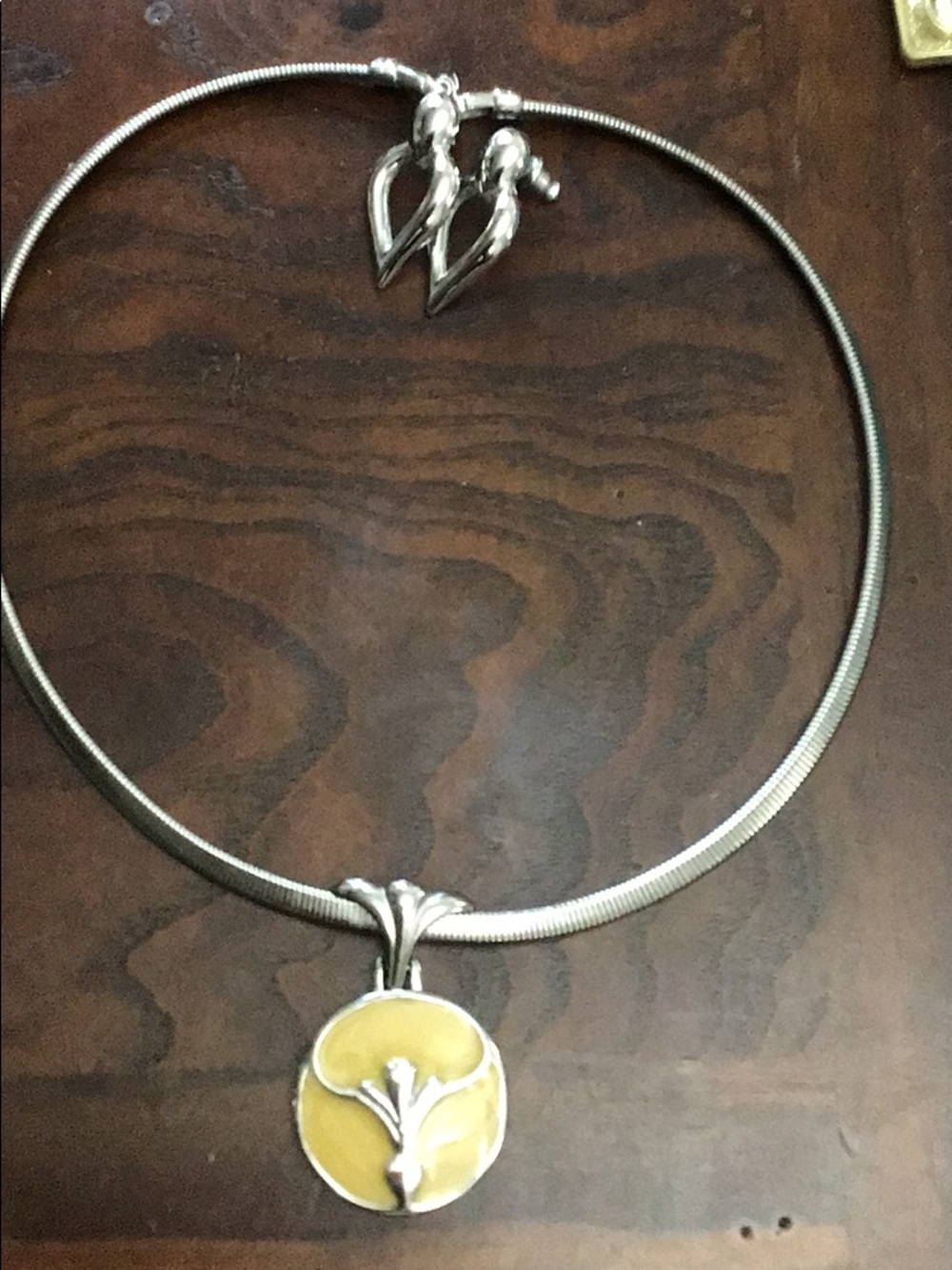 Monet pendant necklace + earring set